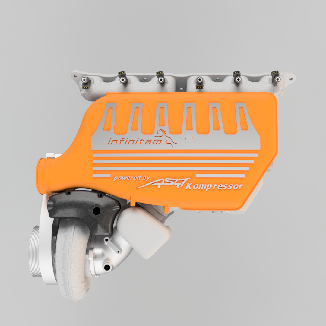 Supercharger system for BMW N52B25/B30