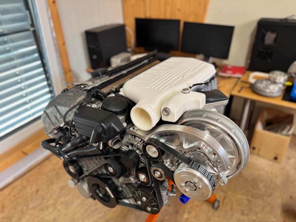 Supercharger system for BMW N52B25/B30