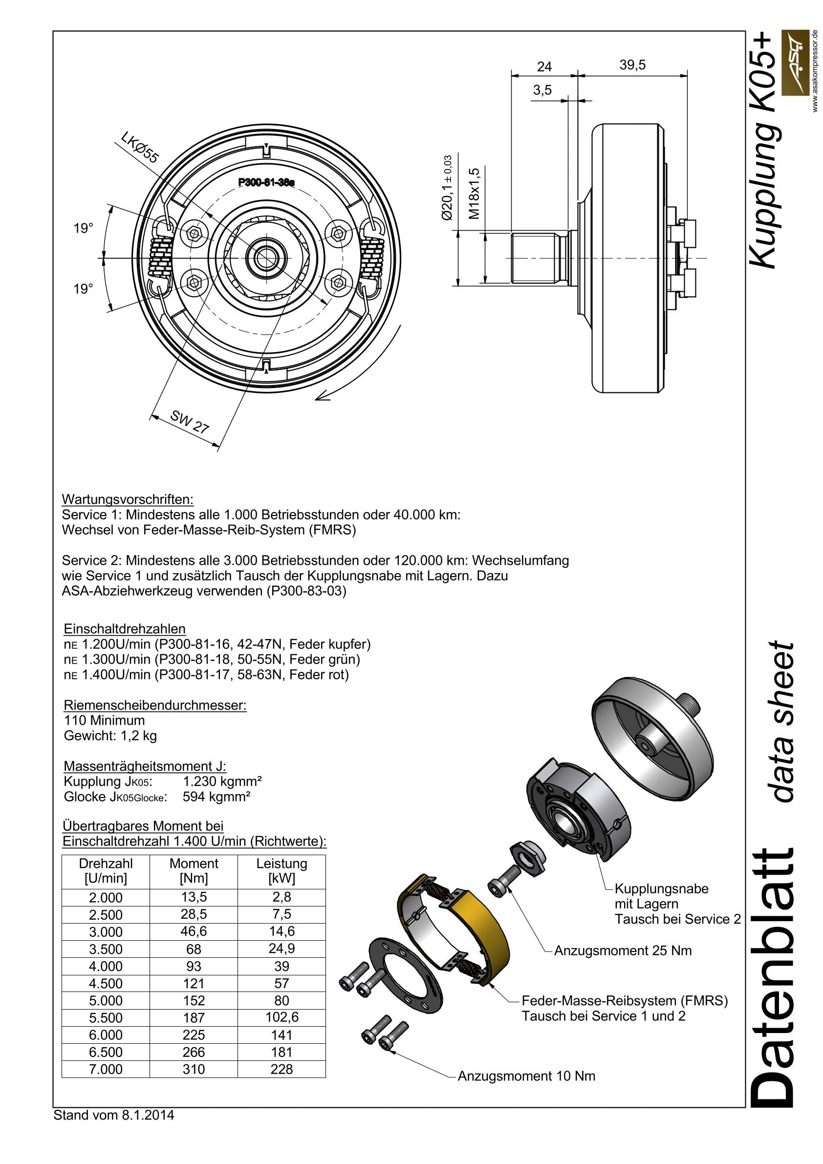 HTS pulley 