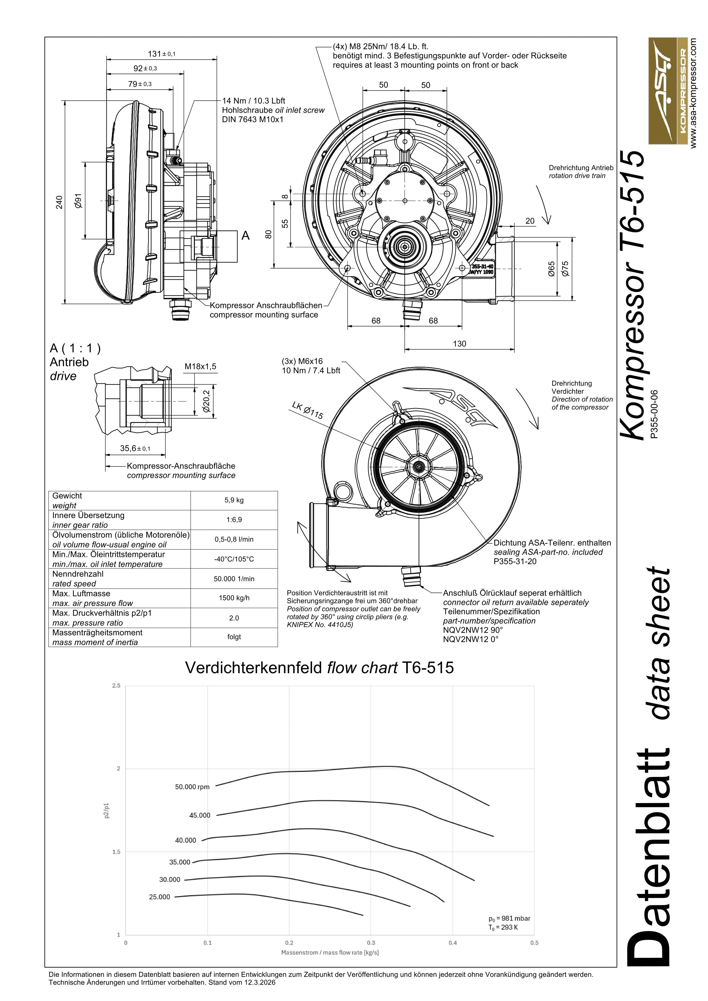 ASA T6-515 Base